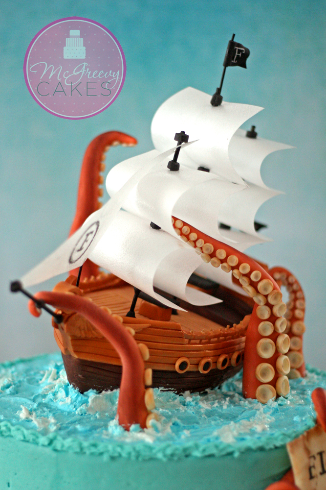 The Making of A Pirate Ship Cake (A mini tutorial) Cakeheads